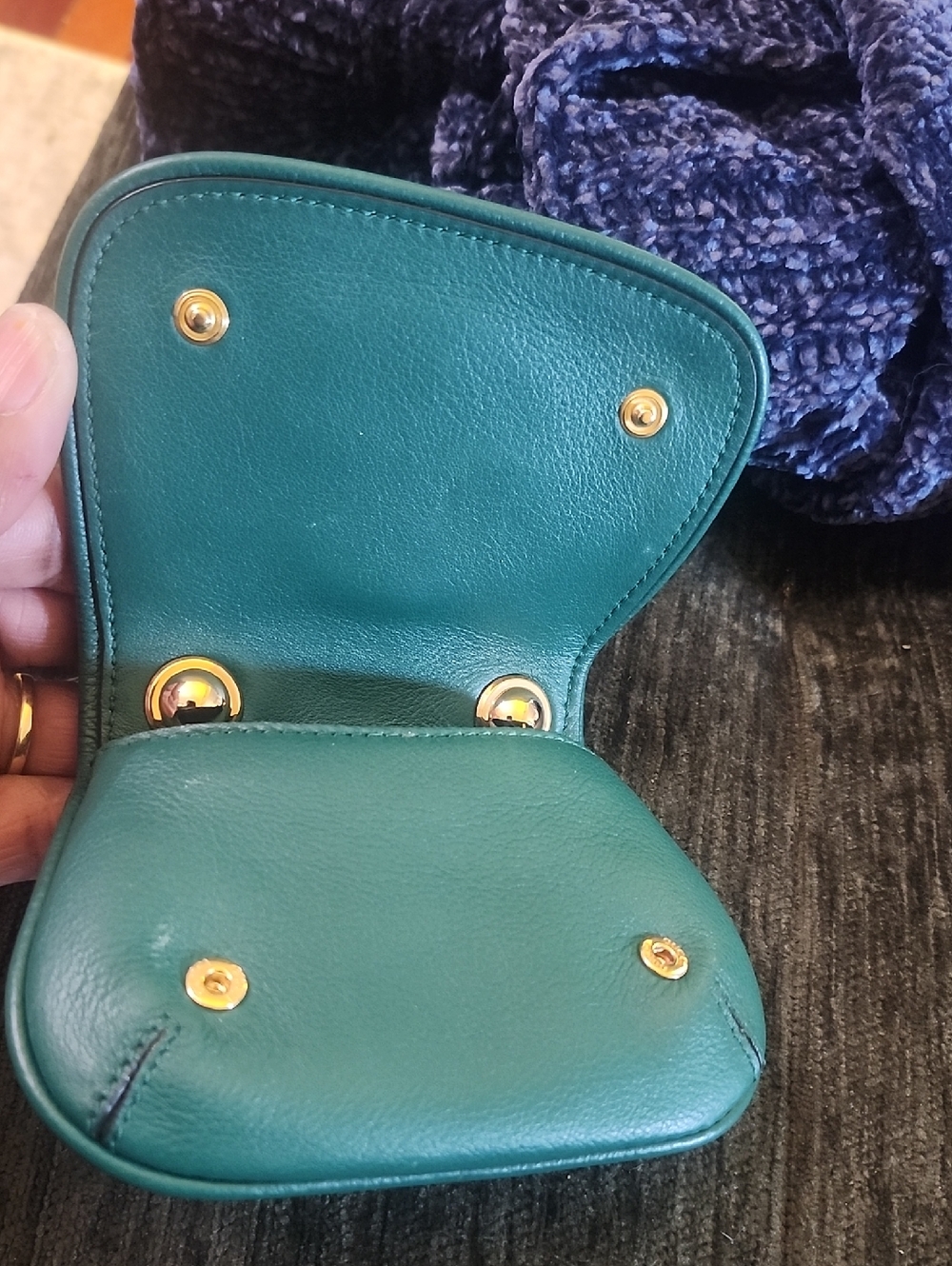 Gucci Blondie Interlocking G Green Mini Leather Crossbody Shoulder Bag - Picture 10 of 16